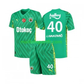 Maillot de Foot Enfant Fenerbahce Livakovic 40 Gardien Domicile 2023/24